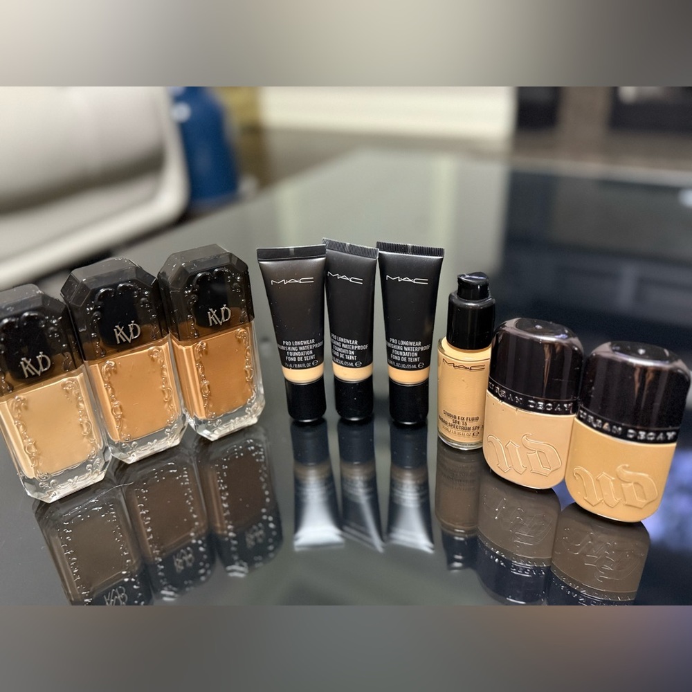 KVD, MAC N URBAN DECAY FOUNDATION  -